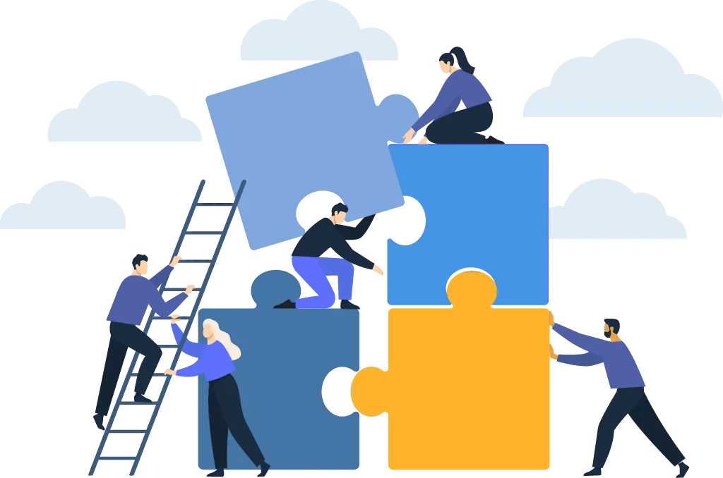 Illustration of collaboration